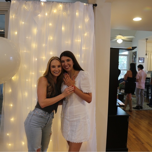 Reformation Heidi White Linen Mini Dress - Picture 2 of 7